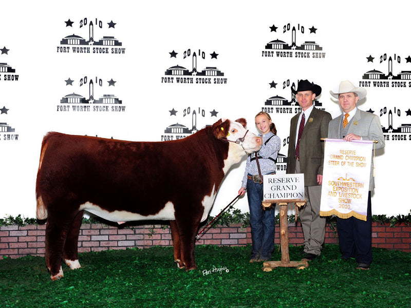 Reserve Grand Champion // 2010 Fort Worth Stock Show // Henrie Family