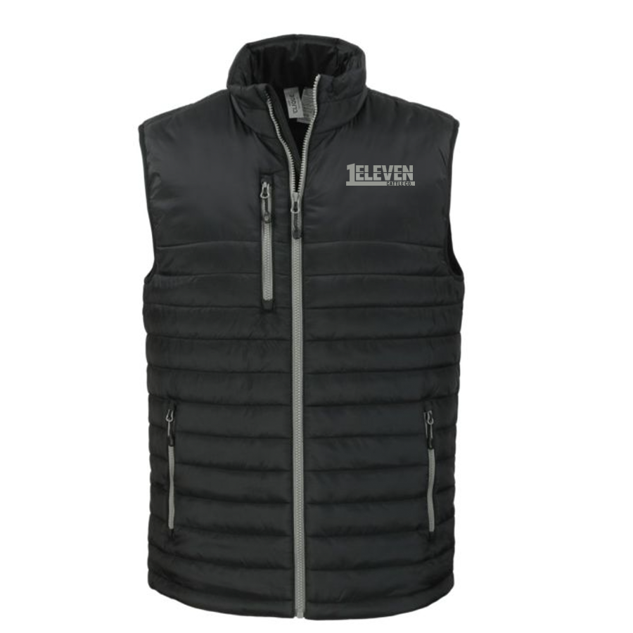 Clique Valhalla Full Zip Mens Puffer Vest
